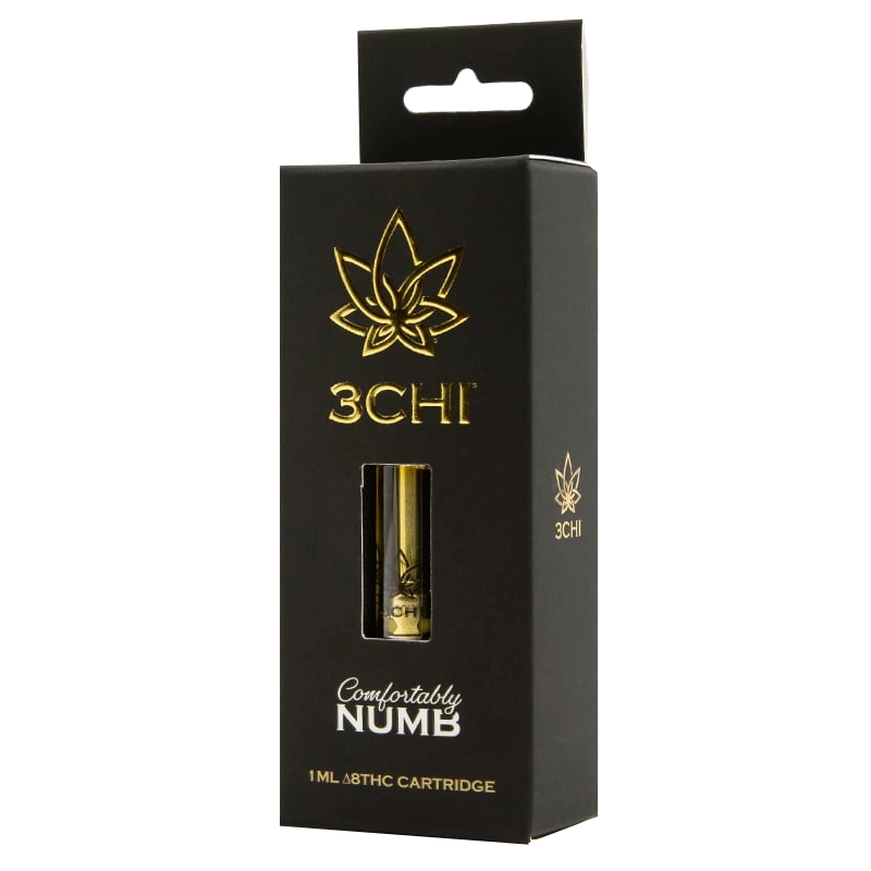 Comfortably Numb – Delta 8 THC:CBN Vape Cartridge