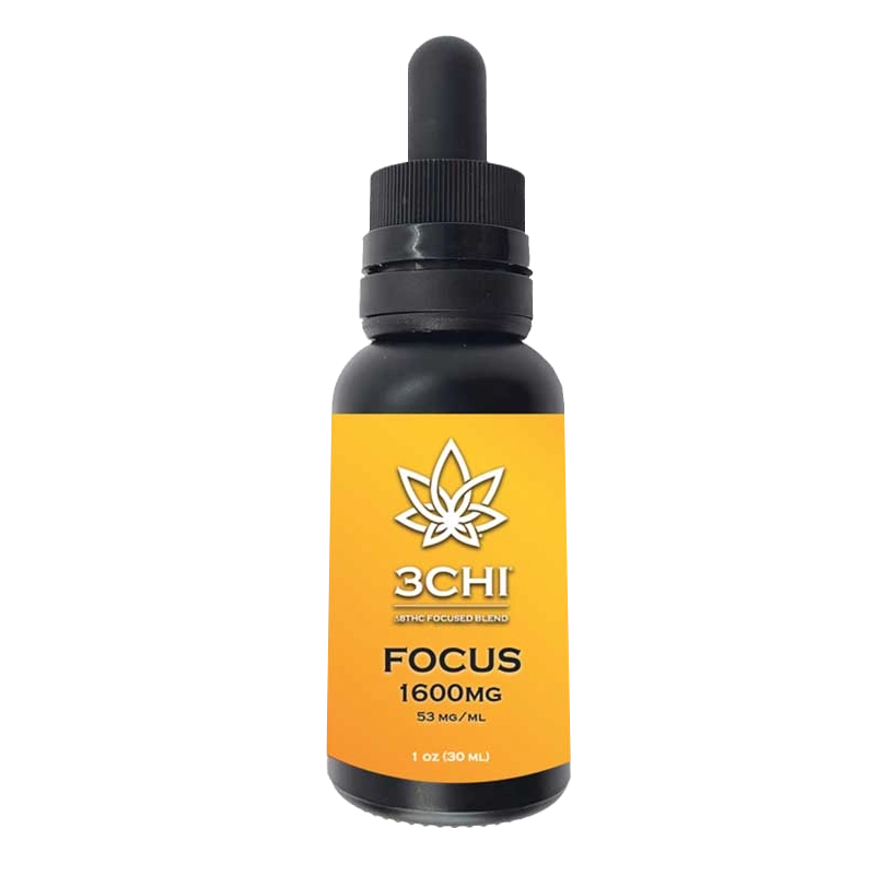 Delta 8 Focused Blends – Focus Oil Tincture 1600mg