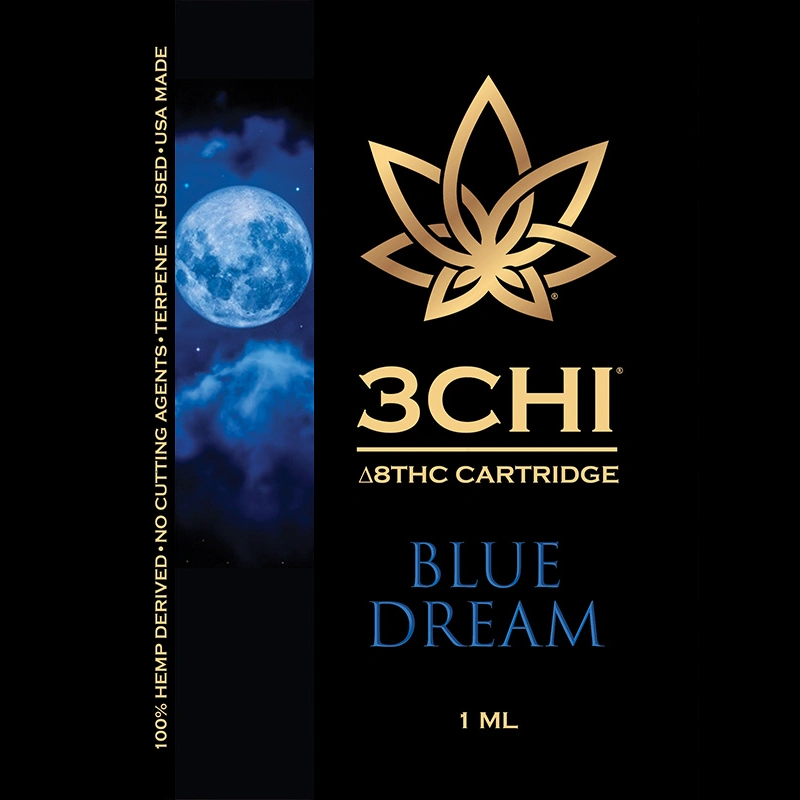 3CHI Delta 8 THC Vape Cartridges (Botanically Derived Terpenes)