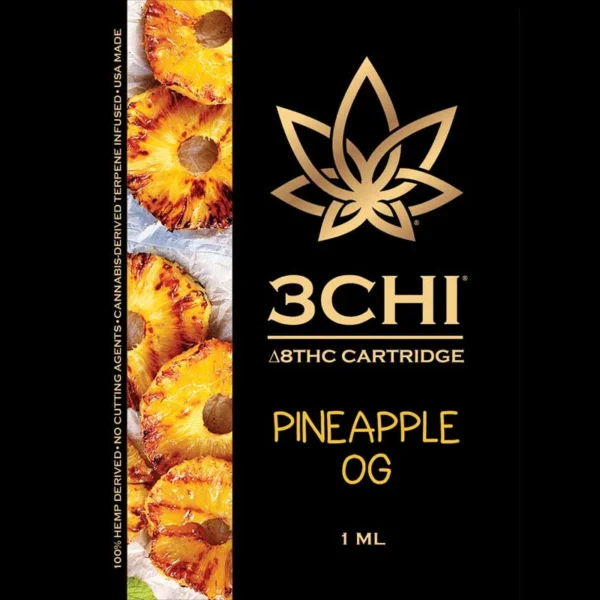 3CHI Delta 8 THC Vape Cartridges (CDT) INDICA Collection