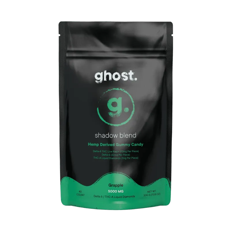 Ghost Shadow Blend Gummies – 5000mg