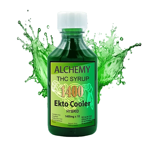 Alchemy 1400 mg THC Syrup-Ekto Cooler(Hybrid)