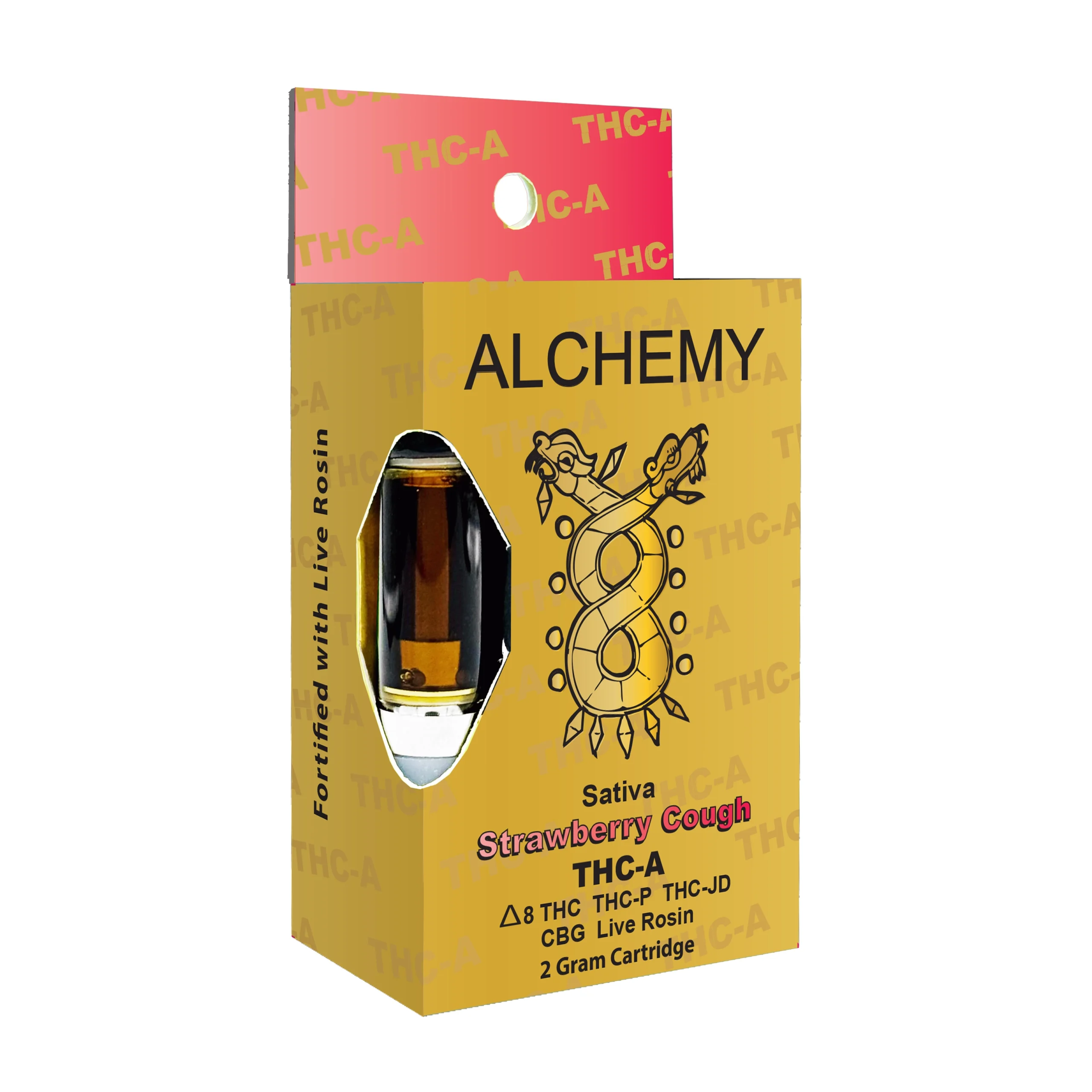 Alchemy THC-A Gold Bar 2ml Cart