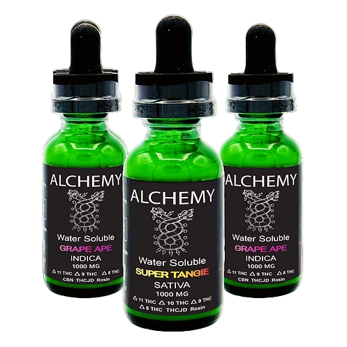 Alchemy Water Soluble 1000mg (Turbo Amped D8, D9, D11, THCJD)