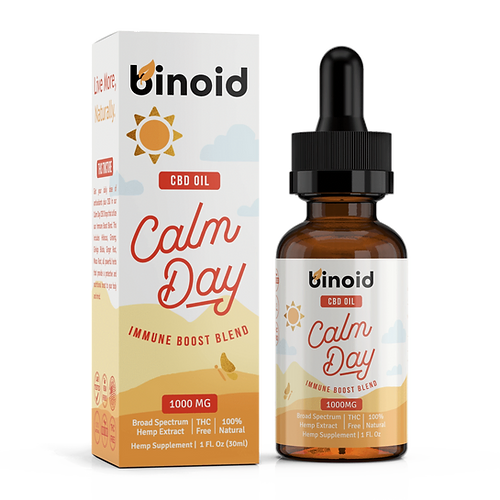 BINOID CALM DAY CBD OIL - IMMUNE BOOST