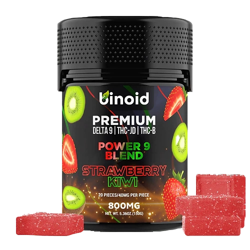 POWER 9 BLEND GUMMIES (Resin + THC-P, THC-H and HHC-P)