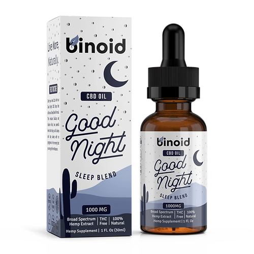 BINOID GOOD NIGHT CBD OIL - SLEEP BLEND