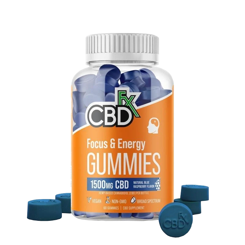 CBD Gummies for Focus & Energy 1500mg