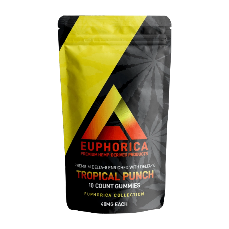 Delta 10 THC Tropical Punch Gummies