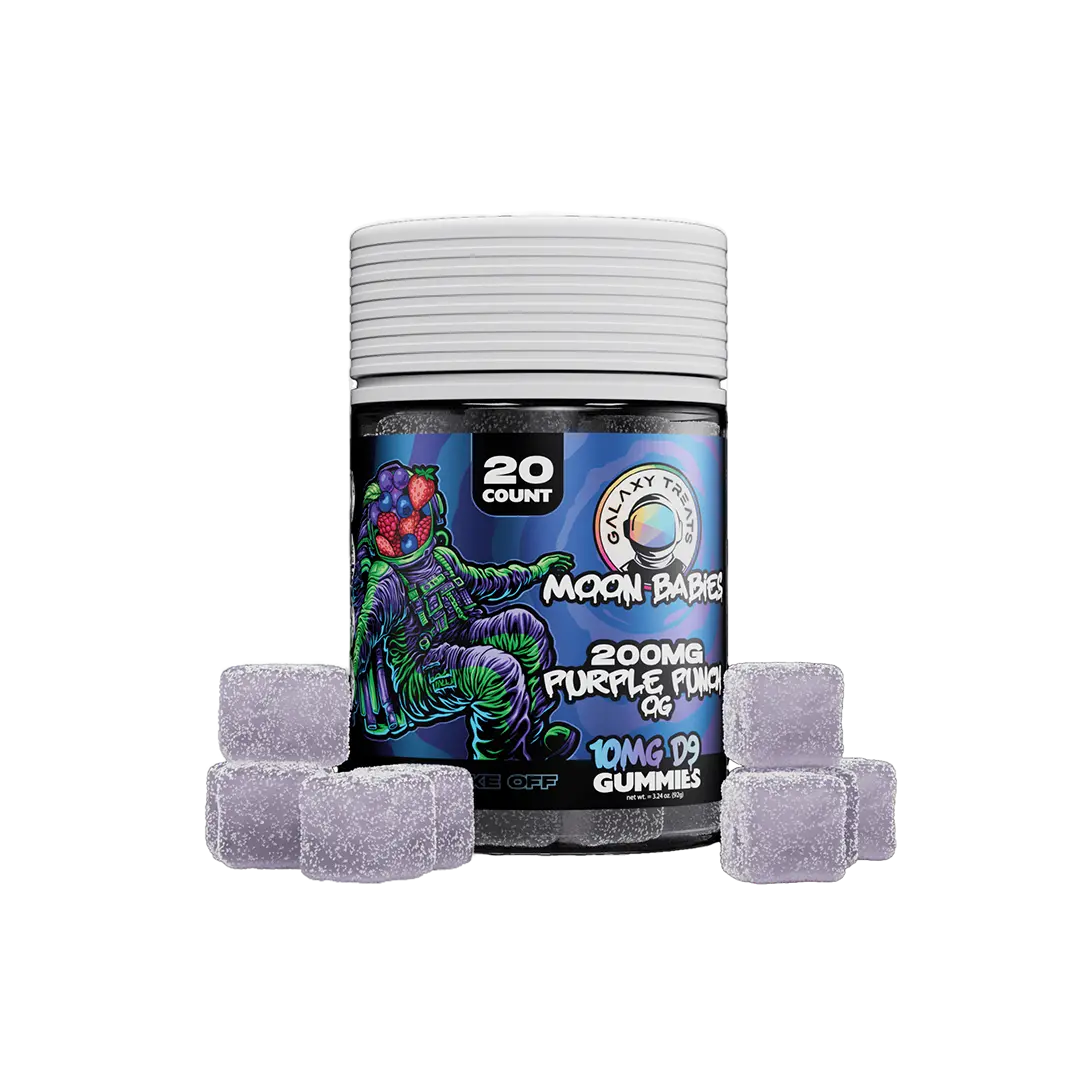 DELTA 9 GUMMIES - 200mg (Galaxy Treats)