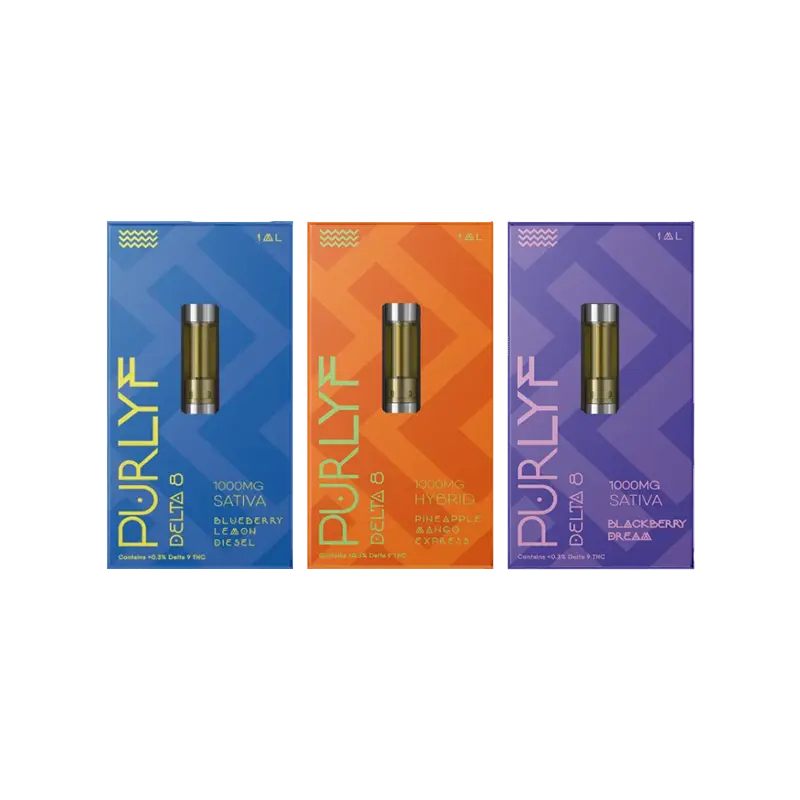 Delta 8 THC Cartridges (purelyf)