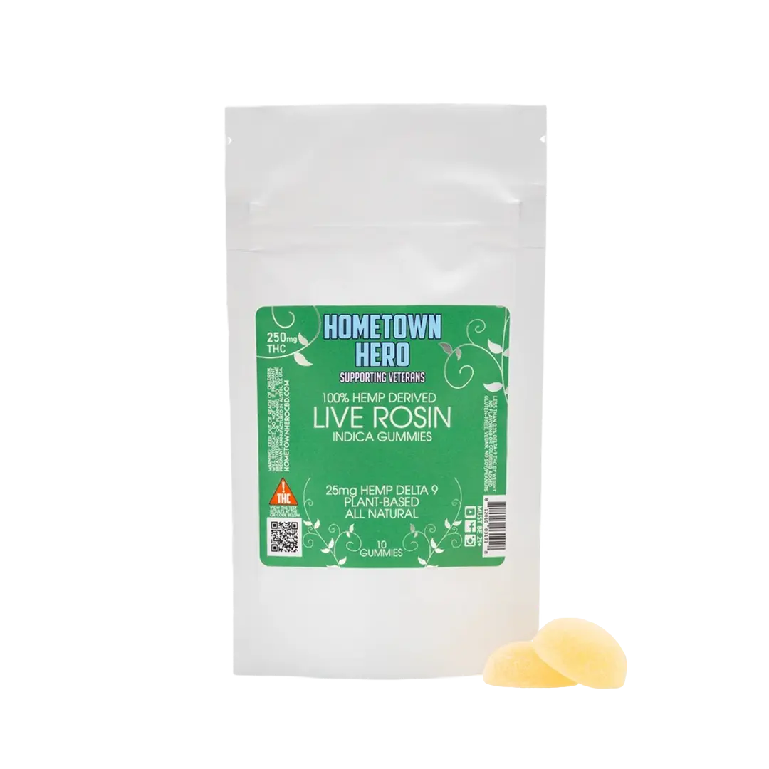 Delta-9 Live Rosin Absolute Gummies