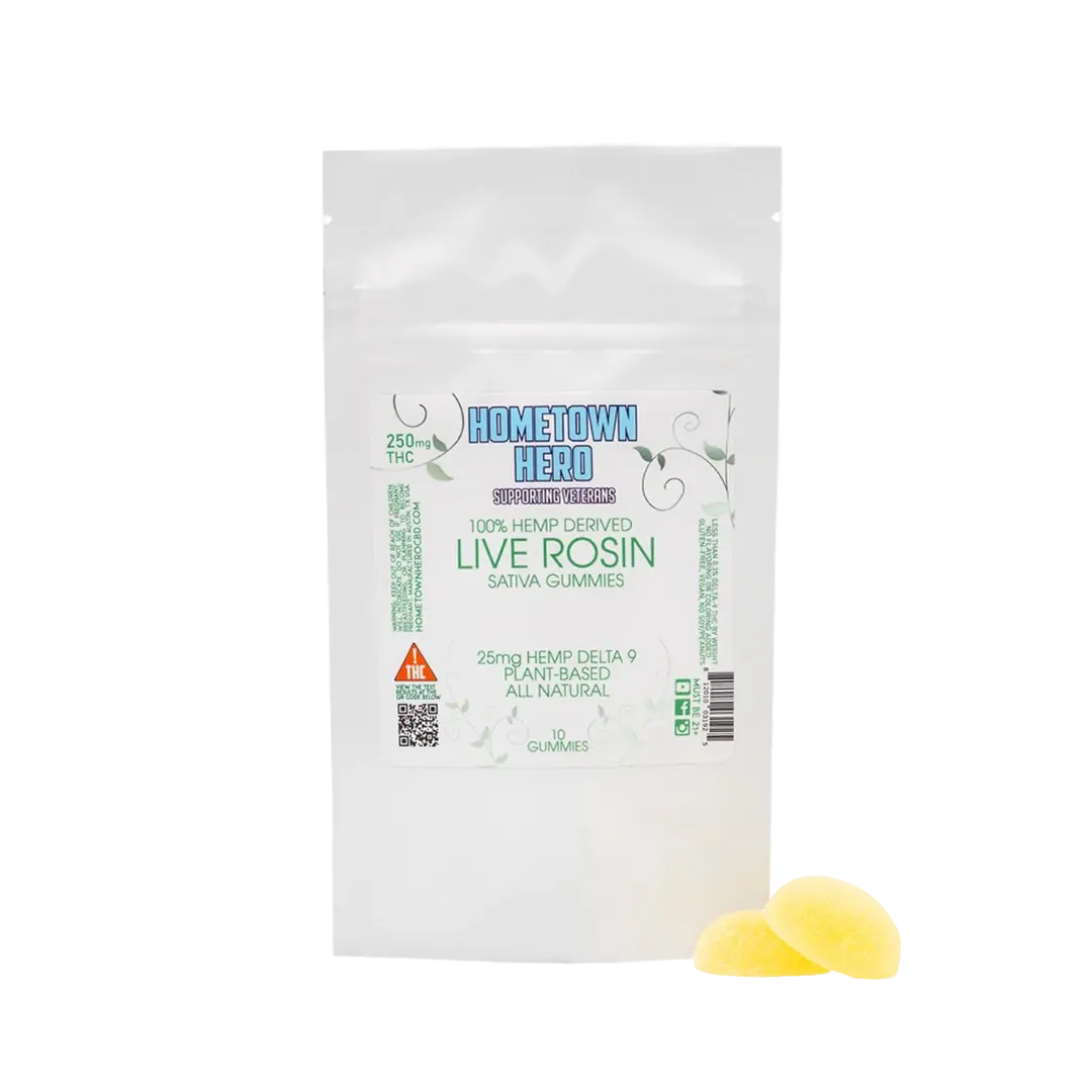 Delta-9 Live Rosin Absolute Gummies