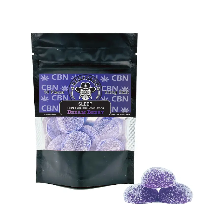 Renegade Delta 8 CBN Sleep Gummies