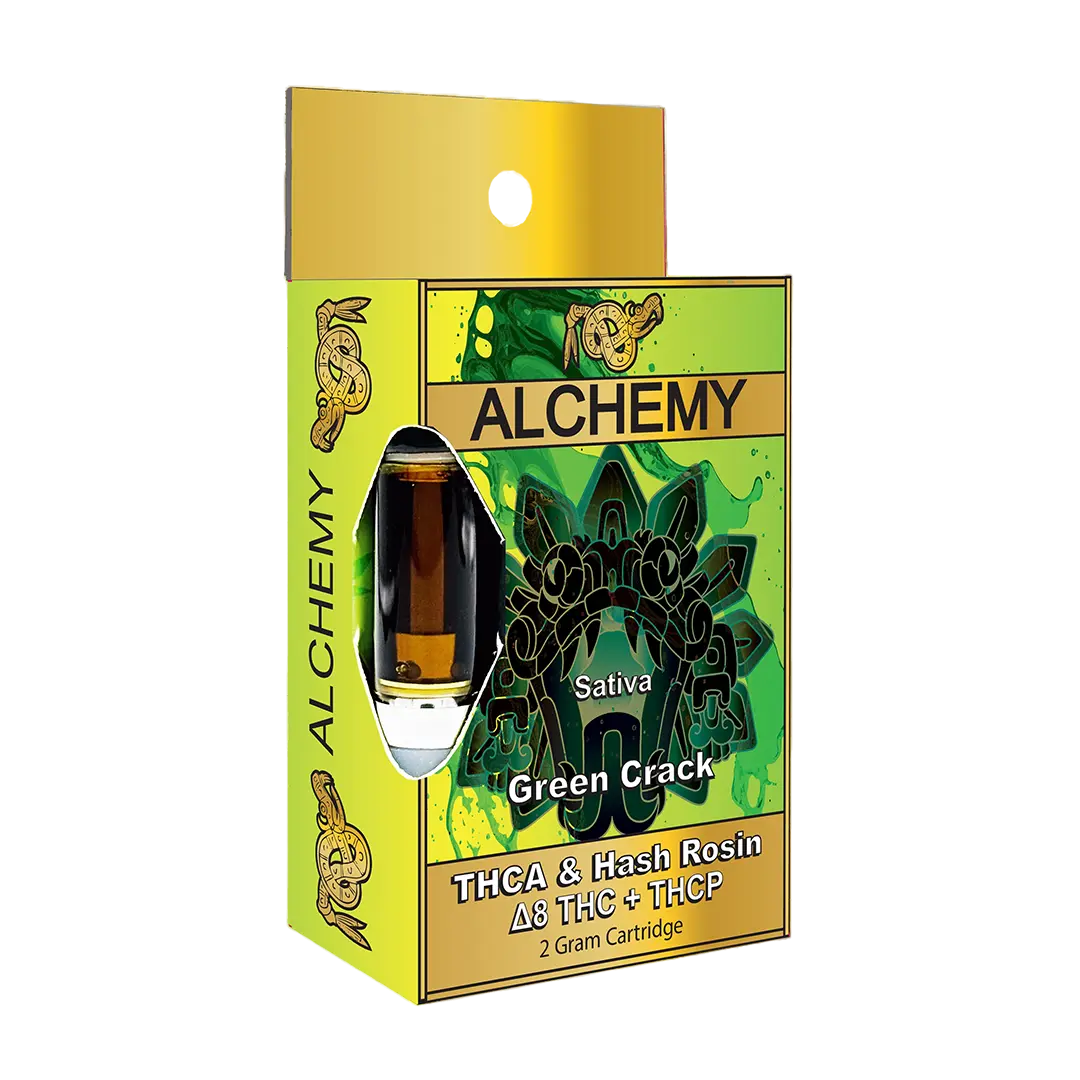 Alchemy Quetzalcoatl THCA, THCP & Hash Rosin 2.2ml Cart