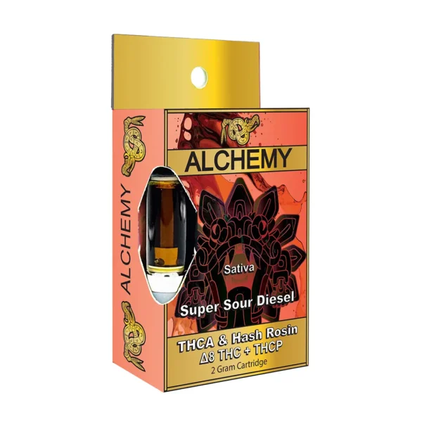 Alchemy Quetzalcoatl THCA, THCP & Hash Rosin 2.2ml Cart