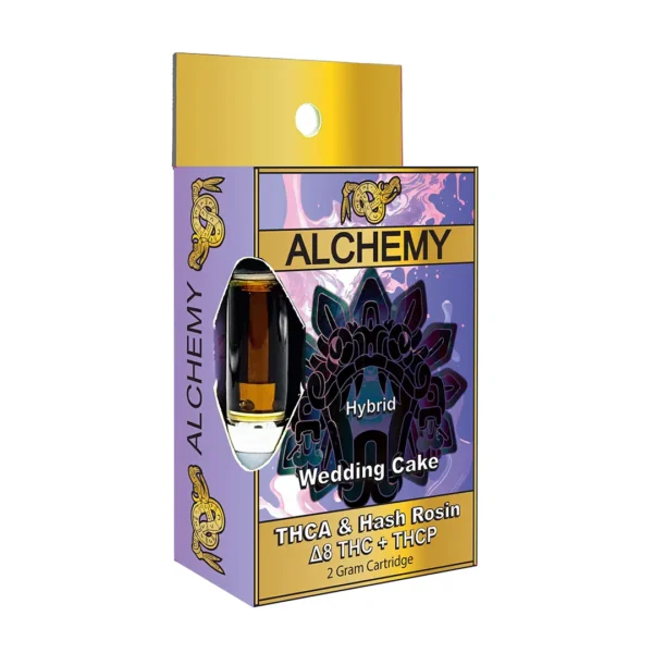 Alchemy Quetzalcoatl THCA, THCP & Hash Rosin 2.2ml Cart