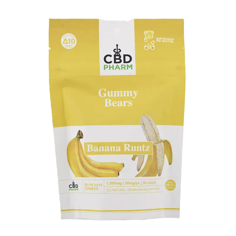 CBD Pharm Delta 8 & 10 THC Gummies (1000mg)