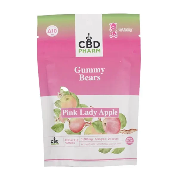 CBD Pharm Delta 8 & 10 THC Gummies (1000mg)