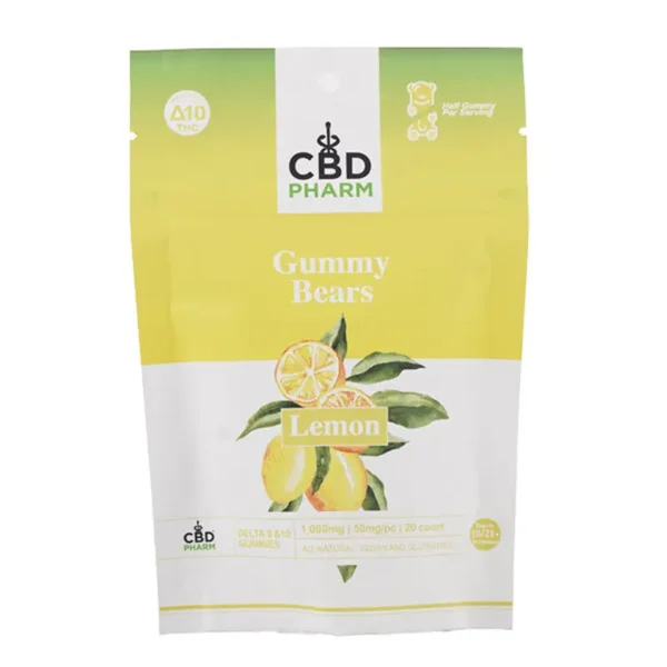 CBD Pharm Delta 8 & 10 THC Gummies (1000mg)