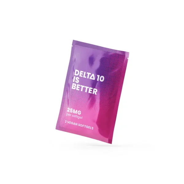 Delta 10 is Better Vegan Softgels (25mg)