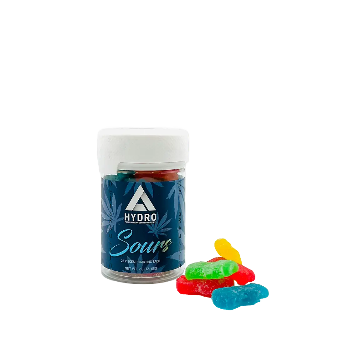 SOURS HYDRO HHC GUMMIES