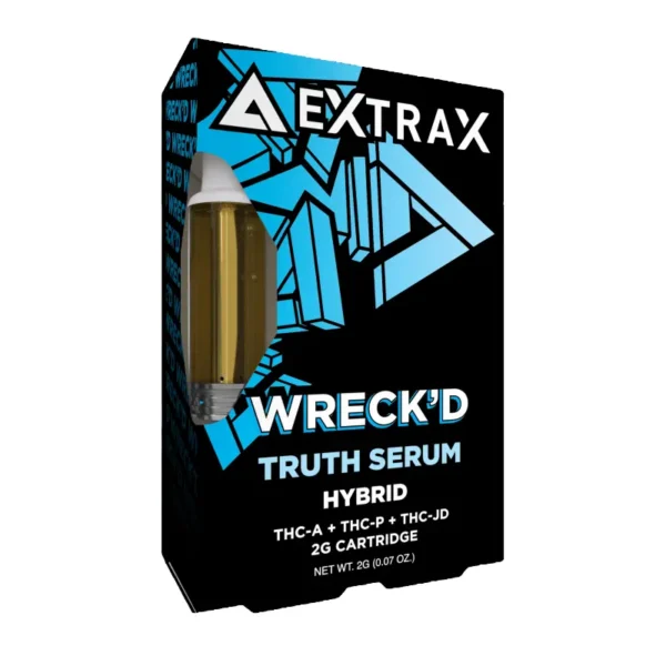 Wreck’d THCA 2G Cartridge (THCA, THCP, THCjd, and Delta-8 THC )