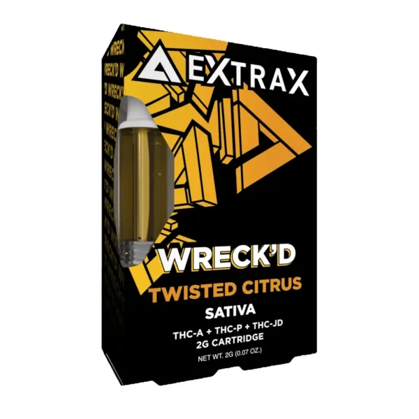 Wreck’d THCA 2G Cartridge (THCA, THCP, THCjd, and Delta-8 THC )