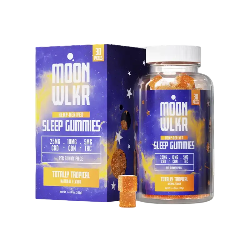 CBD: CBN : THC Gummies | Totally Tropical | Extra Strength Sleep