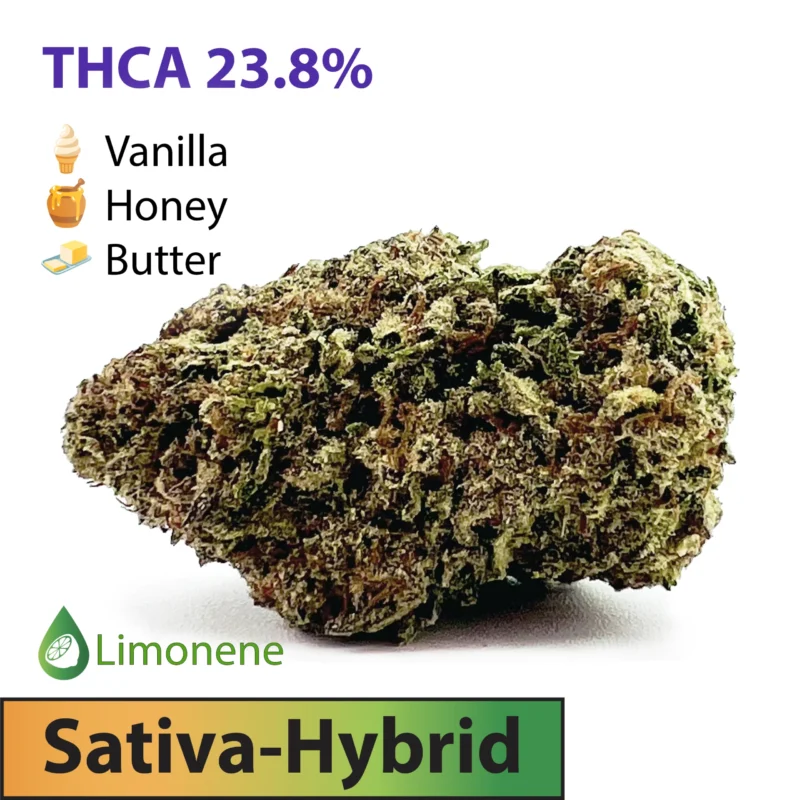 Frosted Brands Mendo Milk Sativa Dominant Hybrid THCA Flower