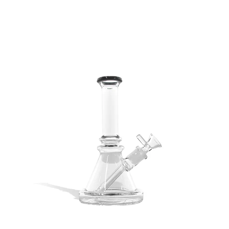 7 INCH 5MM THICK GLASS BANGER HANGER WITH FUNNEL BOWL