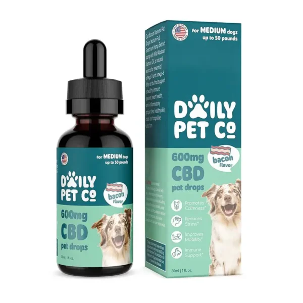 CBD Pet Drops for Dogs - Bacon Flavored