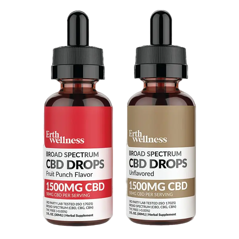 Broad Spectrum THC Free* CBD Drops