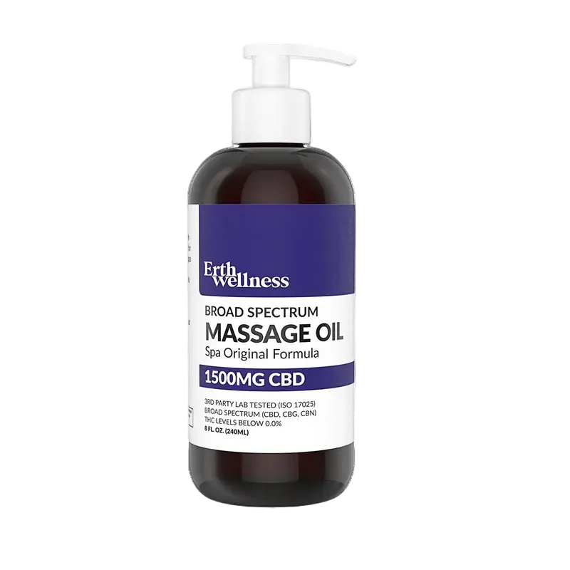 CBD Massage Oil - Spa Original - 1500 MG (THC Free)