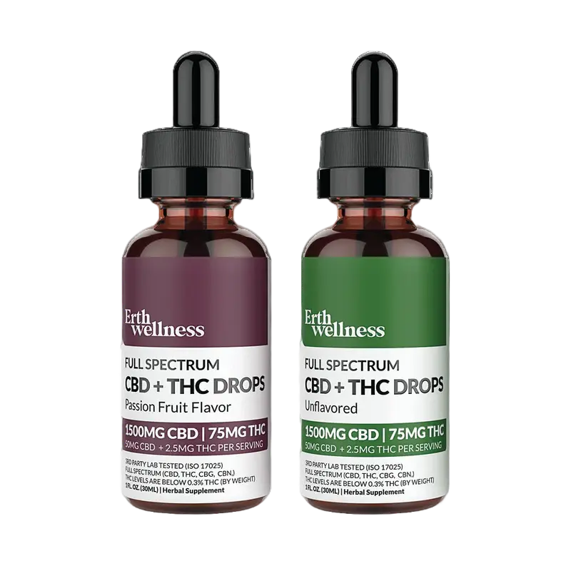 Full Spectrum CBD + THC RELIEF Drops