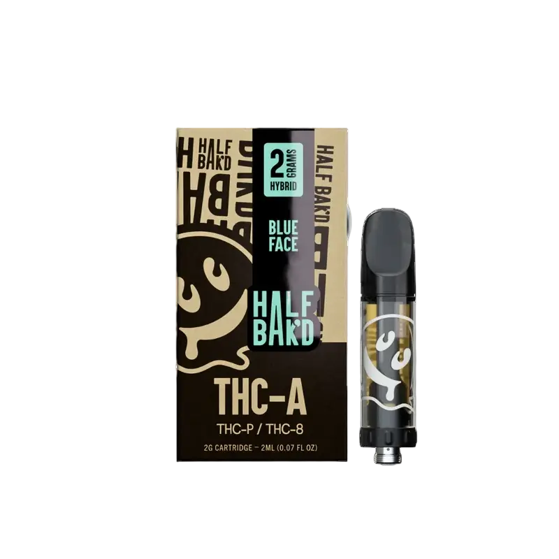 Half Bak'd THC-A Cart