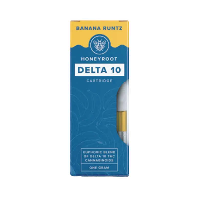 Delta 10 Cartridge - 1g (Honeyroot Wellness)