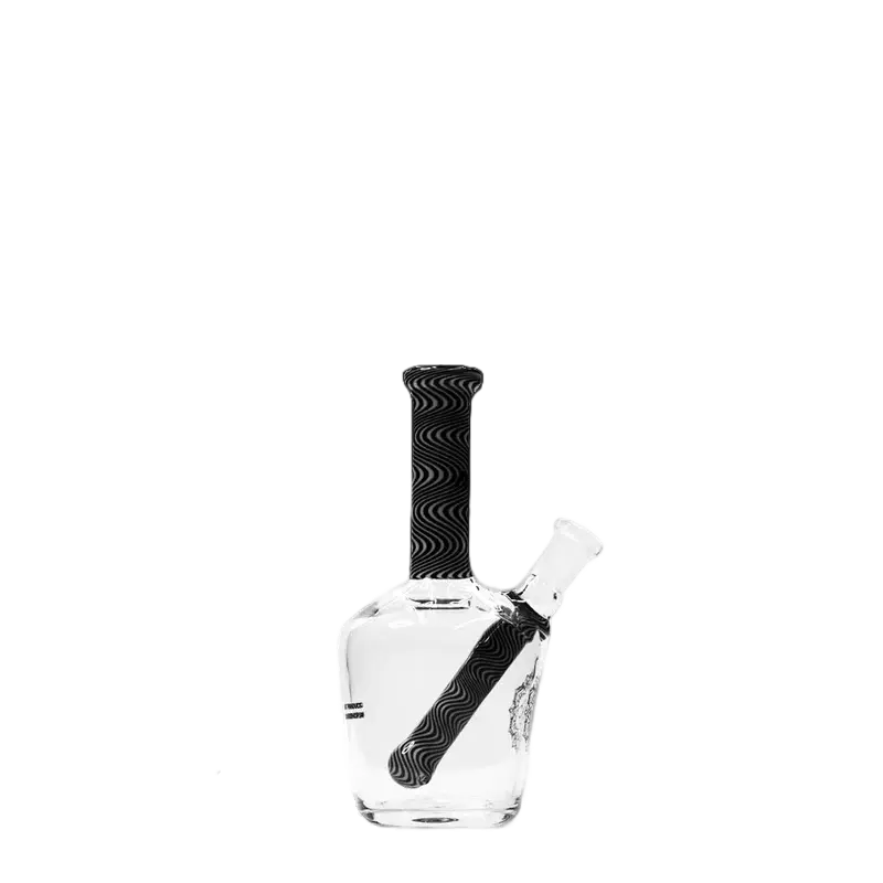 IDAB SMALL 10MM WORKED HENNY BOTTLE WATER PIPE