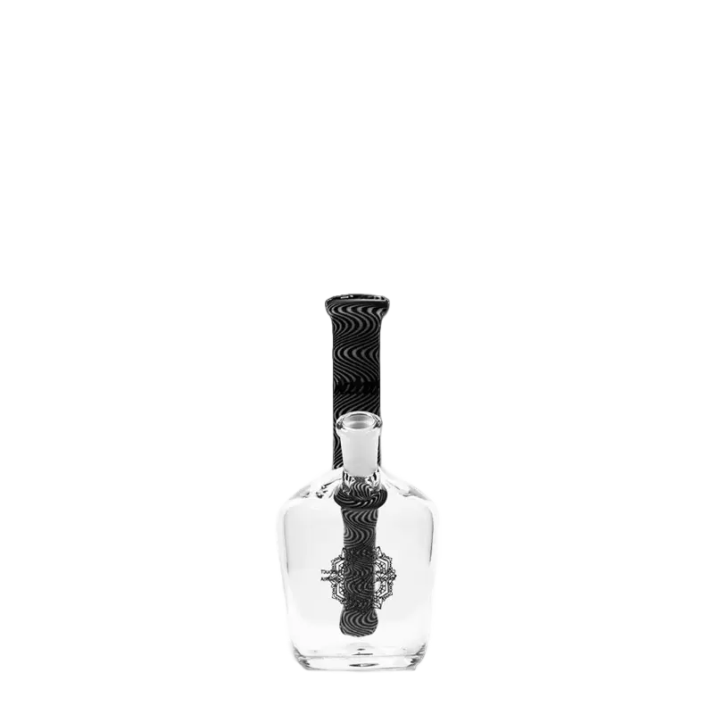 IDAB SMALL 10MM WORKED HENNY BOTTLE WATER PIPE