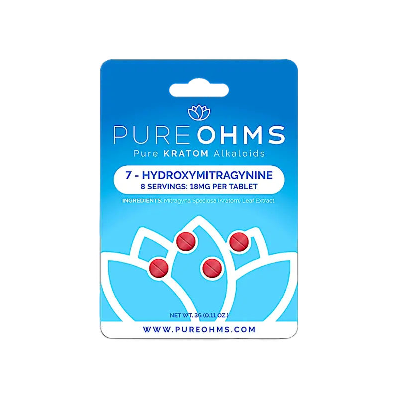 Pure Ohms 7-Hydroxymitragynine Tablet 4cts