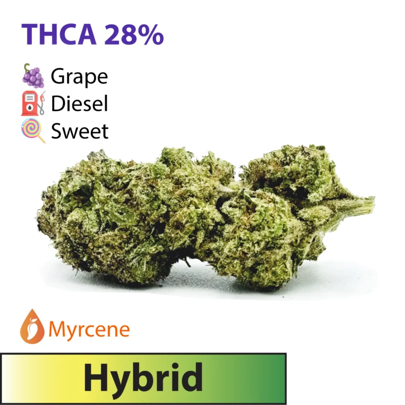 Frosted Brands Sour Grape Hybrid THCA Flower