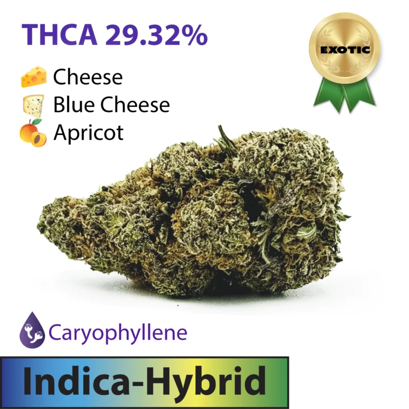 Frosted Brands Triple Hash Burger Indica Dominant Hybrid THCA Flower