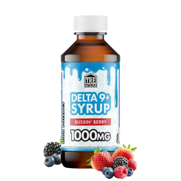 Delta 9 Syrup – Bussin’ Berry – 1000mg