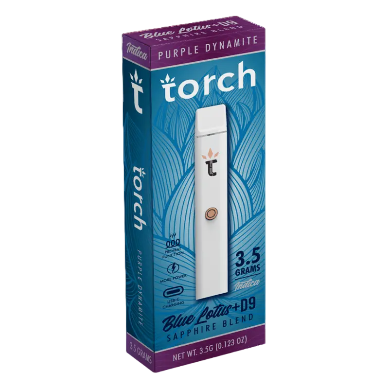 TORCH SAPPHIRE BLUE LOTUS BLEND DISPOSABLE 3.5G