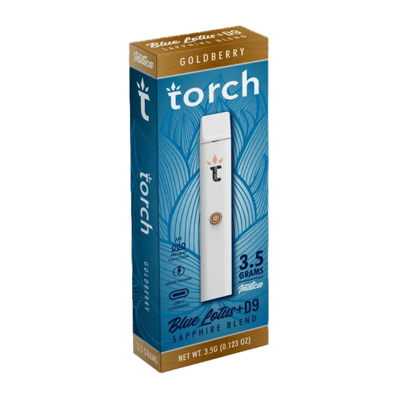 TORCH SAPPHIRE BLUE LOTUS BLEND DISPOSABLE 3.5G