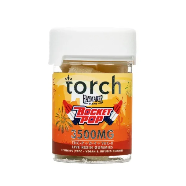 TORCH Haymaker Gummies, 3500mg packaging.