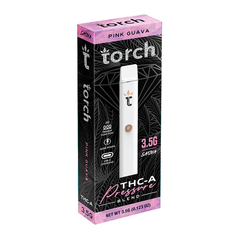 TORCH - Pressure THCA Blend Disposable Vape - 3.5 grams.