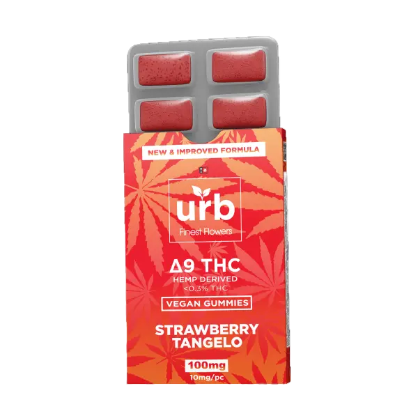 Delta 9 THC 100 MG Blister Pack Gummies (URB)