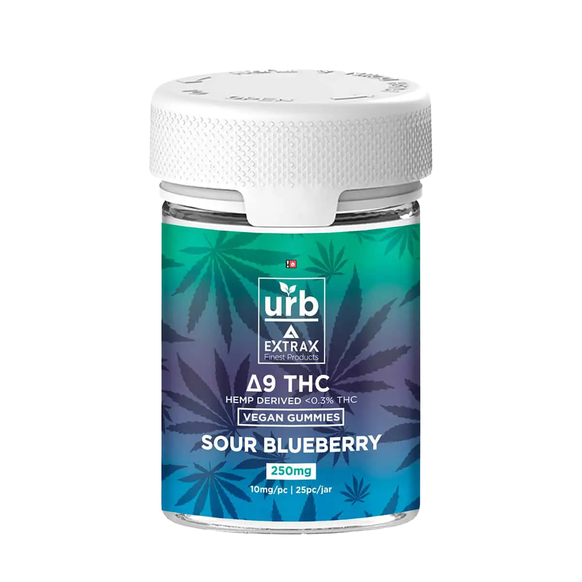 Urb Delta 9 THC 250MG Gummies