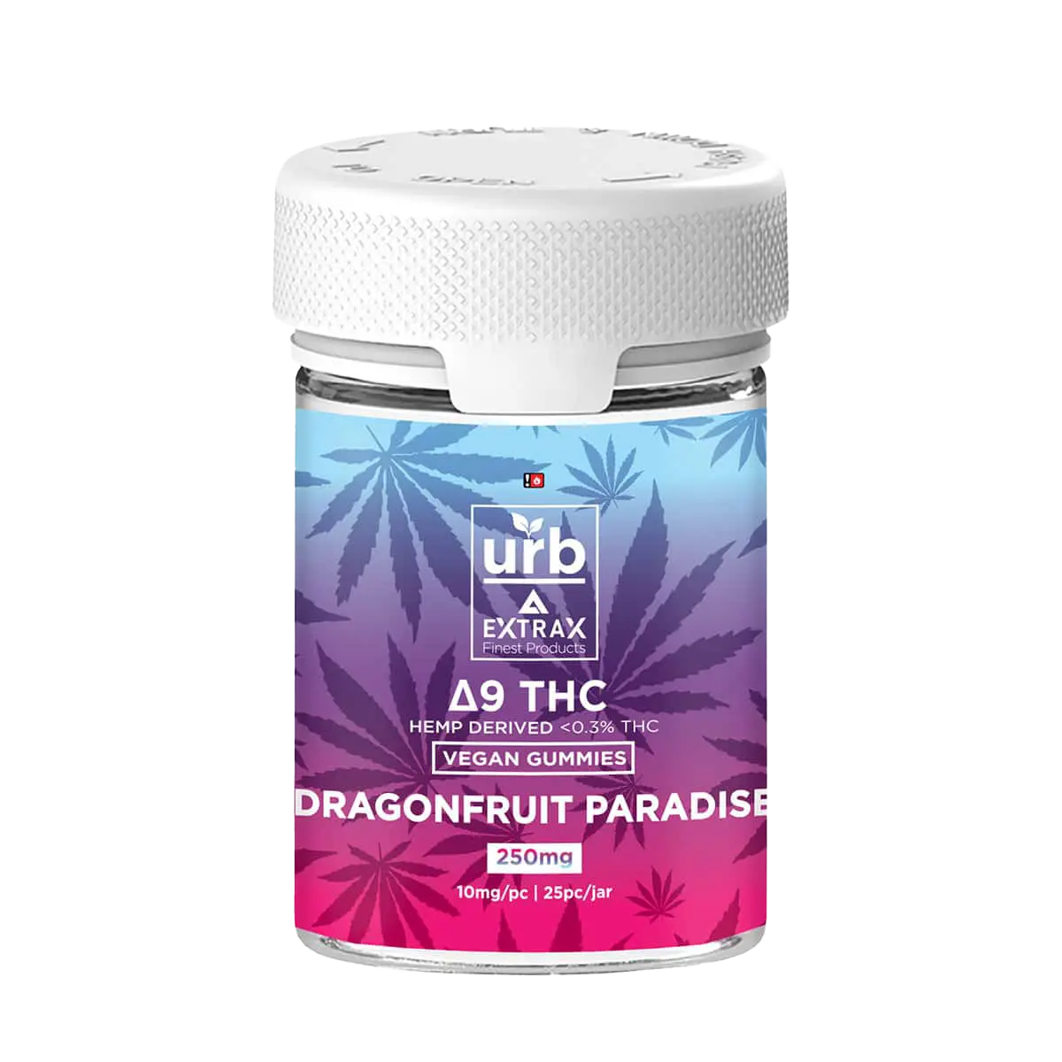 Urb Delta 9 THC 250MG Gummies